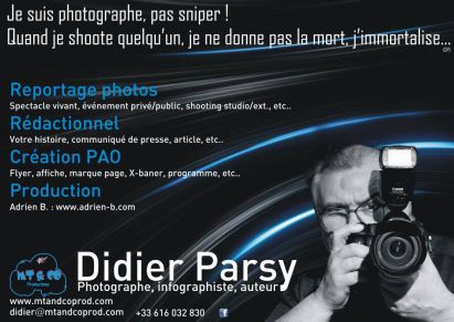 Dider Parsy - Marie Toutoule and Co Productions